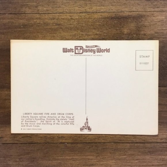 Vintage Walt Disney World FL Souvenir Postcard - Picture 2 of 6